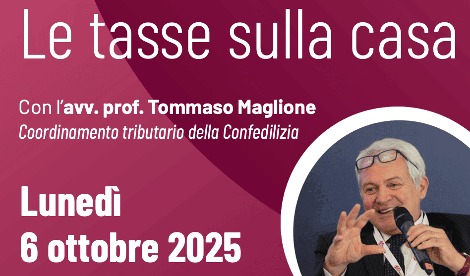 Tasse sulla casa – Seminario on-line