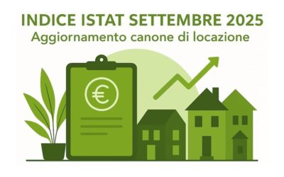 Indice Istat settembre 2025 di riferimento per l’aggiornamento del canone di locazione