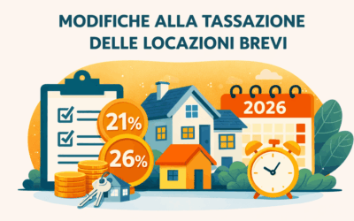 Modifiche alla tassazione delle locazioni brevi