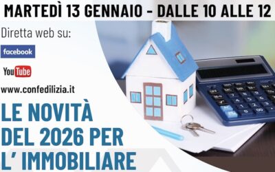Le novità 2026 per il settore immobiliare – Seminario on-line