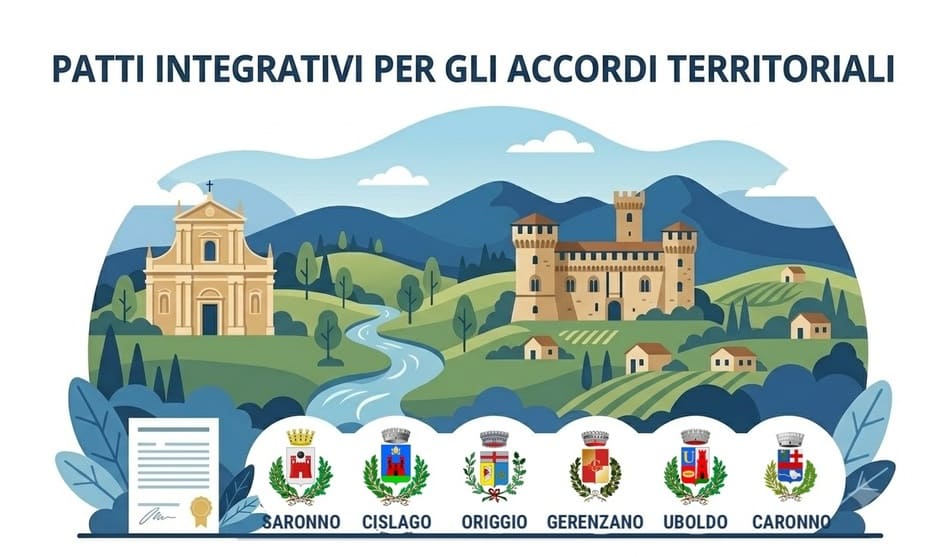 Comuni del Saronnese: patti integrativi degli accordi territoriali