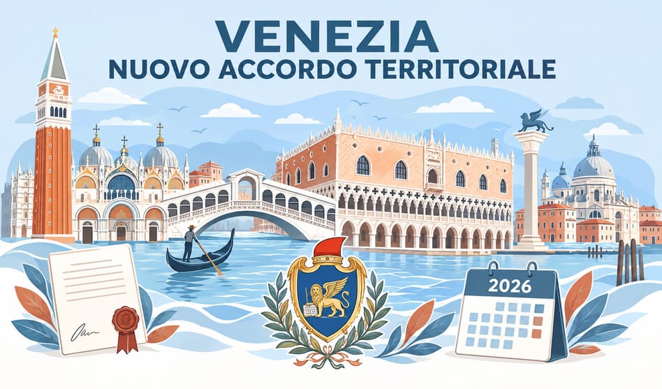 Venezia: nuovo Accordo territoriale in vigore dal 1° luglio 2026