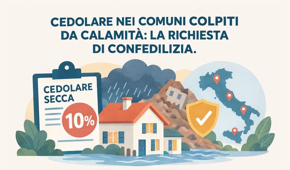 La Confedilizia chiede di estendere a tutti i Comuni d'Italia l'applicabilità della cedolare secca del 10%